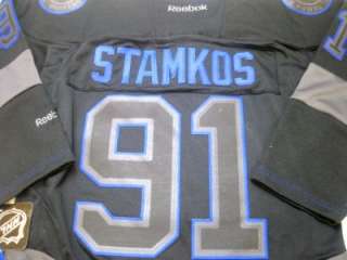 NHL Reebok Tampa Bay Lightning Steven Stamkos Youth Black Ice Premier 