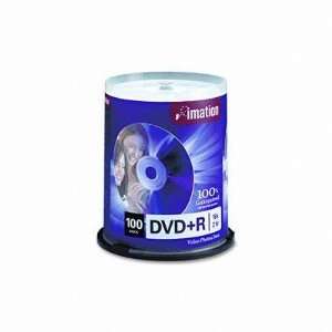 Imation DVD R Discs 4.7GB 16x Spindle Silver 100/Pack Premium Metal 