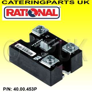 RATIONAL COMBI OVEN SSR SOLID STATE RELAY 40.00.453P  