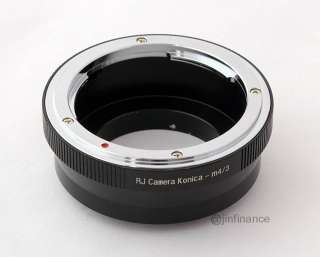 Konica AR lens to Panasonic G1 GH1 micro 4/3 adapter  