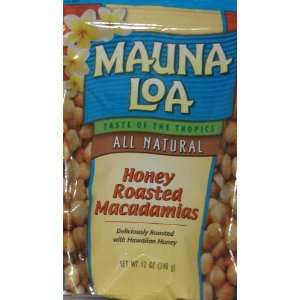   Roasted Hawaiian Macadamia Nuts 11 oz. Resealable Bag: Everything Else