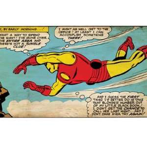  Marvel Comics Retro: The Invincible Iron Man Comic Panel 