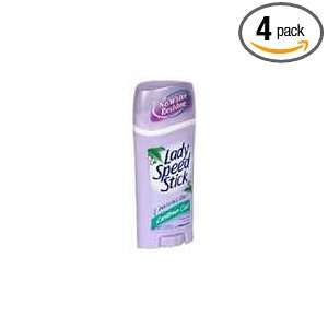  Lady Speed Stick Invisible Dry Caribbean Cool 4 Pack 