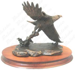 legends company usa fly fisher fine pewter sculpture certified limited 