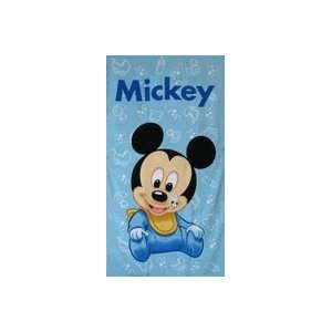  Disney Fun Mickey Mouse Beach Towel   Bath Towel 30 x 60 