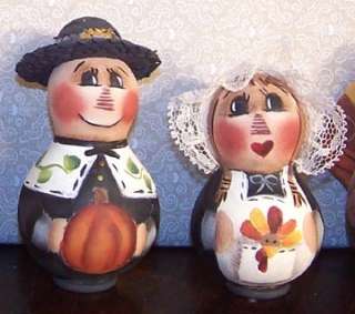 Mayflower Mini Gourds 6 Patterns for complete set of thanksgiving 