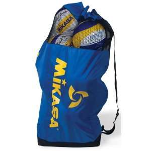  MIKASA SDB Volleyball Duffle Bags   Holds 16 BLUE/YELLOW 