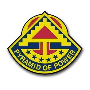 United States Army Seventh US Army Unit Crest Patch Decal Sticker 3.8 