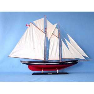 44 Model Sailboat   Already Built Not a Kit   Wooden Sail Boat 