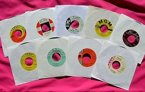 Lots of Original Rock Pop Soul 45 rpm records   O to Z  