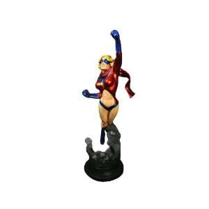 Bowen Ms. Marvel Statue   Retro Version  Toys & Games