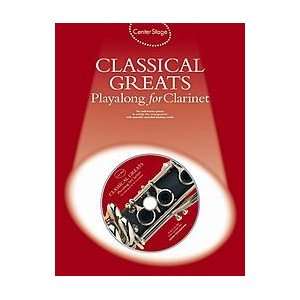  Classical Greats Play Along Softcover with CD Center Stage 