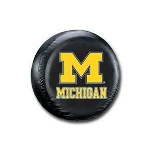   Michigan Wolverines UM NCAA Black Spare Tire Cover