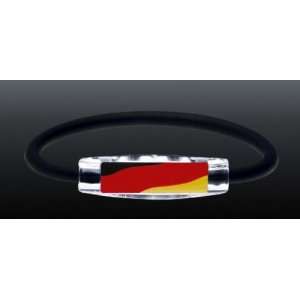  Germany Magnetic Negative Ion Flag Wristband Sports 