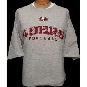 5XL NFL San Francisco 49ers Football Gray Short Sleeve 