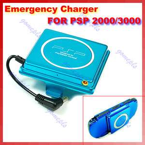 Rechargeable Battery F Sony PSP 3000 2000 2400mAh Blue  