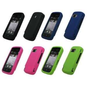   Cover Cases (Black, Dark Blue, Hot Pink, Neon Green) for Nokia 5800