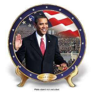   Has Come Barack Obama Commemorative Collector Plate