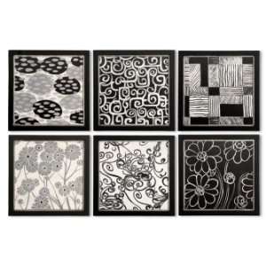  BLACK & WHITE STUDY   S/6 Oil Reproductions Art 50829 By 