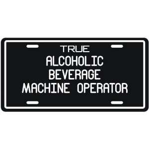   Beverage Machine Operator  License Plate Occupations