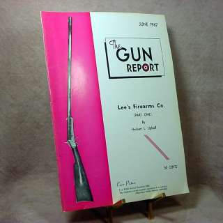 Gun Report (June 1967) Lee Firearms, 1867 Remington Navy Carbine 