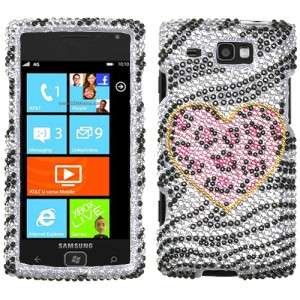 For Samsung Focus Flash Crystal Diamond BLING Case Phone Cover Playful 