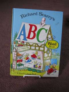 Richard Scarrys ABC WORD BOOK Abridged Edition HB  