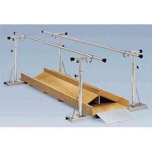  Cross Tie Mounted Parallel Bars 12 Handrails, with 10 