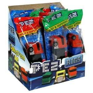 PEZ Assorted Candy Dispensers, Big Rigs, 12 pk  Grocery 