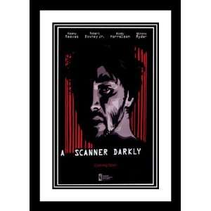  A Scanner Darkly 32x45 Framed and Double Matted Movie 