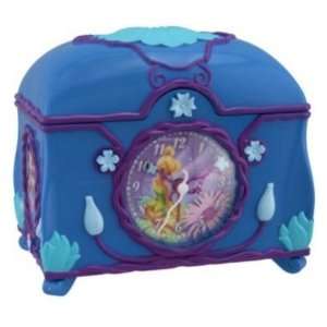   Fairies Tinkerbell Jewlery Box Storage Alarm Clock: Home & Kitchen