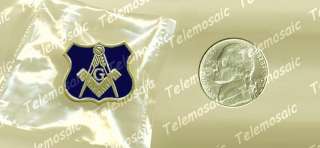   is a unique Masonic lapel pin that will stand out during fellowship