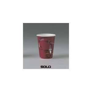   Solo 12 Oz Bistro Design Paper Hot Drink Cups
