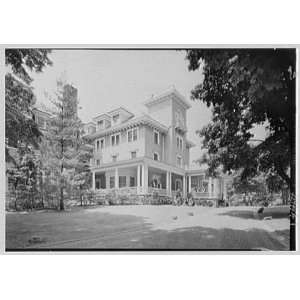   Suffern, New York. Porches and house 1942 