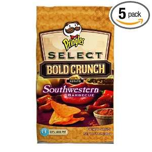 Pringles Select Potato Crisps, Bold Crunch Southwestern BBQ, 7 Ounce 