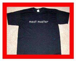 meat master funny t shirt bbq smoker s xxl grill cook  
