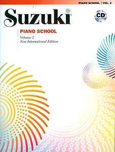 Suzuki Piano School International Edition Piano Book and CD   Volume 2