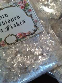 Old Fashioned Mica Flakes~Snow~Vintage Crafts~bag full  