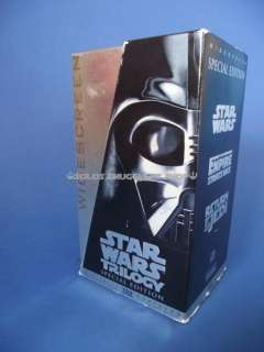 STAR WARS Original Trilogy Widescreen Special Edition VHS Box Set 