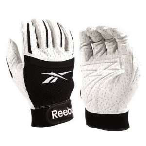  Reebok VR6000 BP II Adult Batting Glove   Medium Sports 