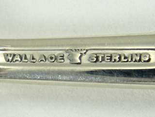 Wallace Sterling Silver Sugar Spoon Grand Baroque Pattern 6 1/4 Long 