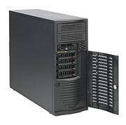 NEW Supermicro CSE 733TQ 465B 465W Mid Tower Server Chassis (Black 