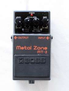 Boss MT 2 Metal Zone Distortion Guitar Pedal  