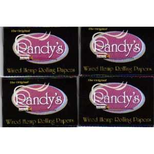   Randys Hemp Wired Rolling Cigarette Papers Set of 4 