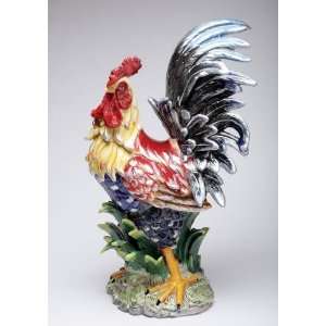  Large Rooster Porcelain Figurine