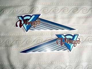 Virago XV Gas Tank Emblem Decals Stick Sticker Label b  