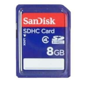  Accessories SanDisk 8GB SDHC Card (Storage Media / Digital 