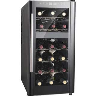 Dual Zone Wine Cooler Refrigerator, 18 Btl Chiller Beverage Cellar 