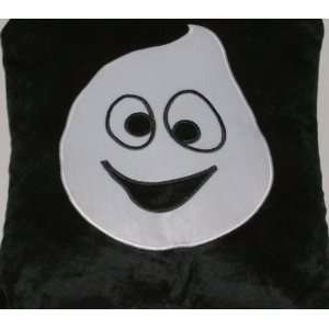  Halloween Scary Ghost Accent Pillow & Super Soft Orange 
