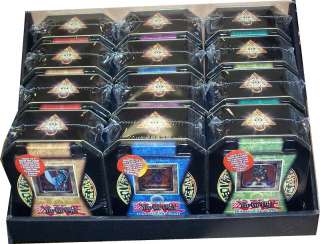 2004 Upper Deck YuGiOh Holiday Tins Case of 12  